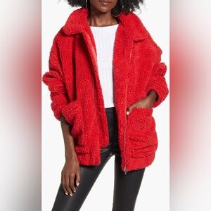 I am Gia Nordstrom teddy pixie Sherpa coat. Women’s medium.